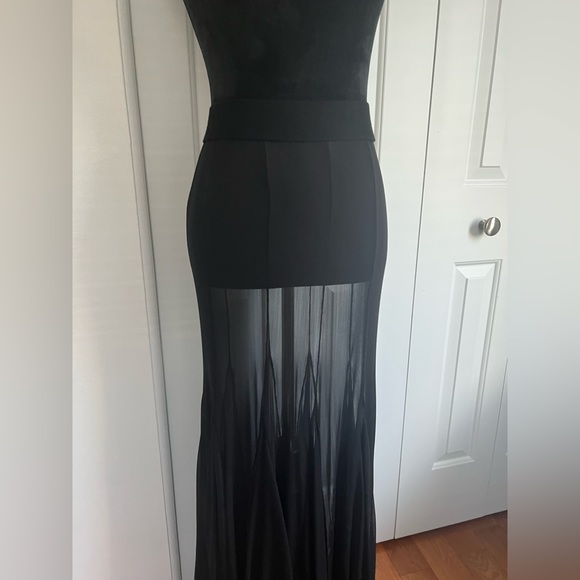 Free people mesh maxi skirt , one size - Picture 2 of 3